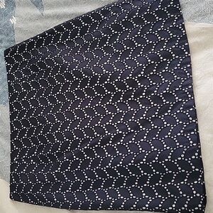 Vince Camuto Black and White Mini Skirt